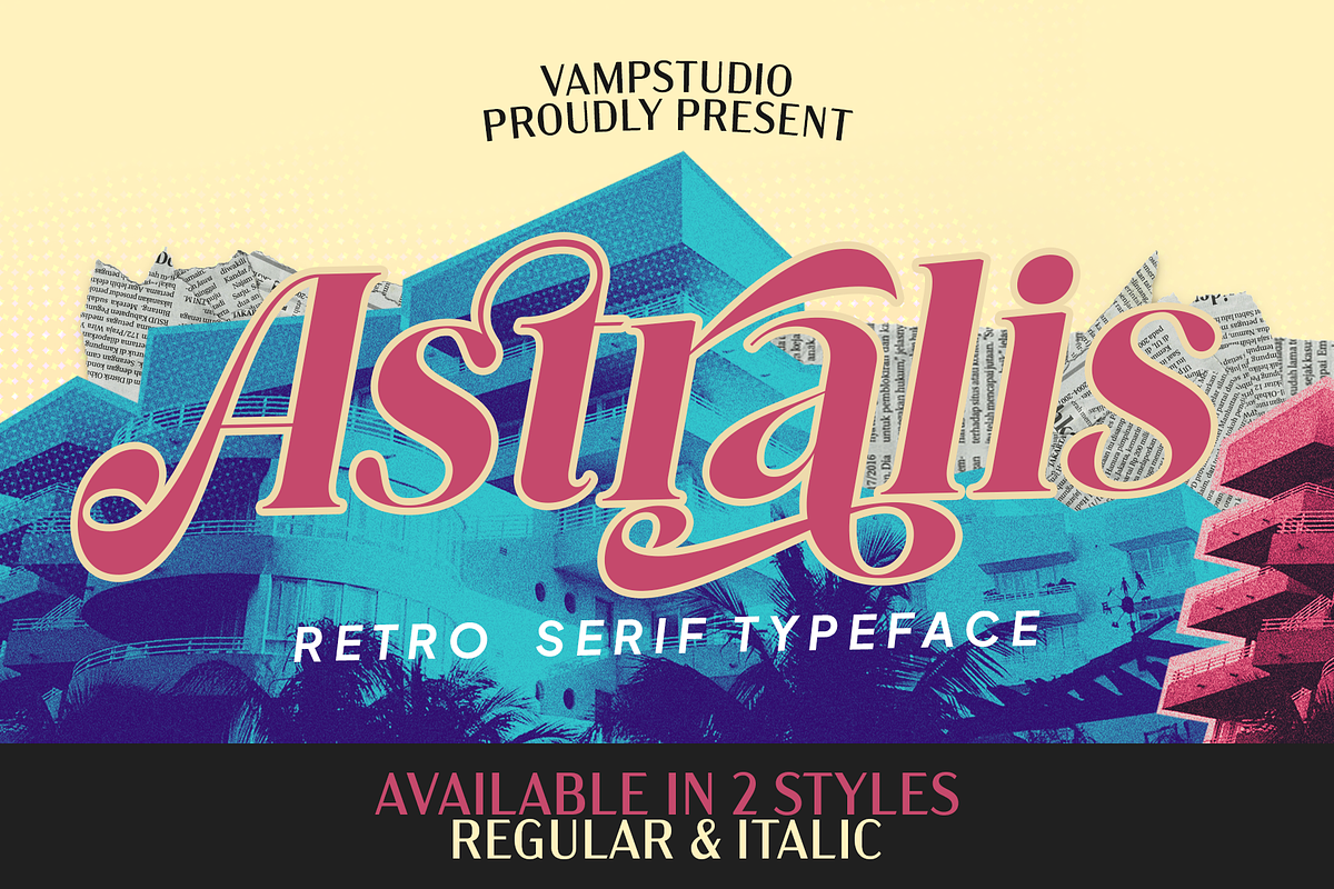 Astralis Stylish Display Font Free Download Free Download