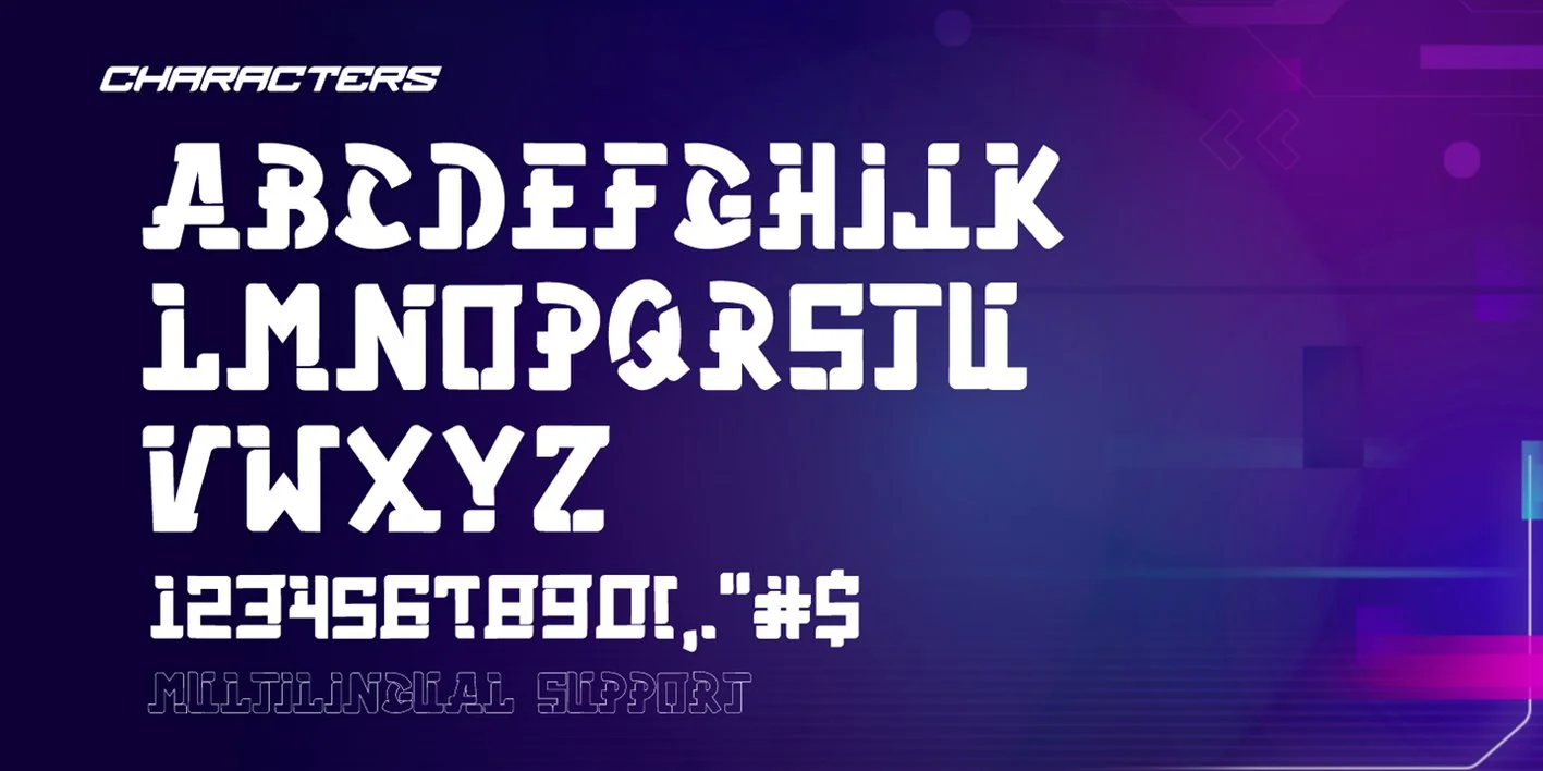 Astro Volta Outline Font