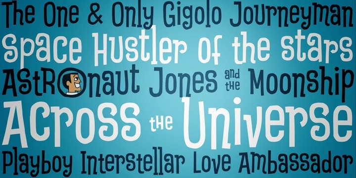 Astronaut Jones Font Free Download