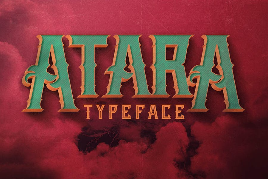 Atara - Vintage Style Font Free Download