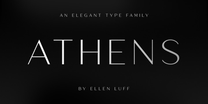 Athens Font Free Download