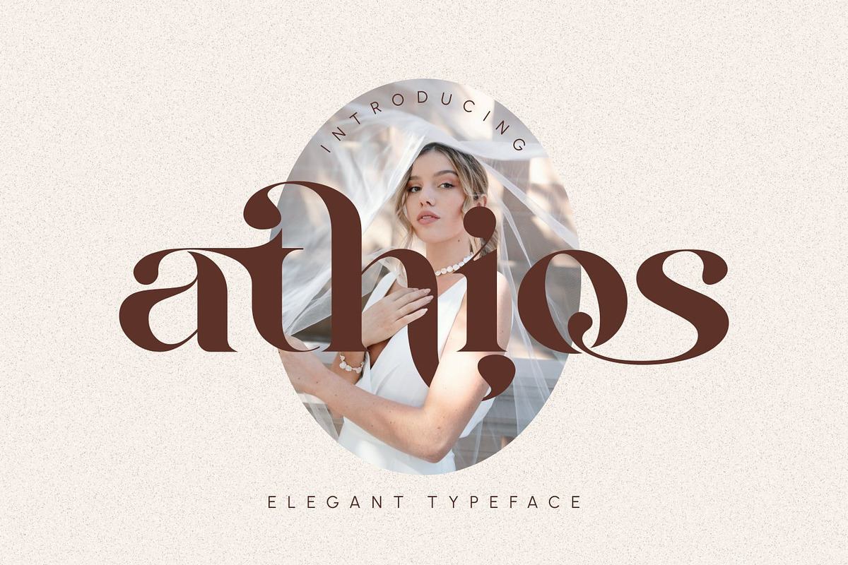 Athios - Elegant Typeface Free Download Free Download