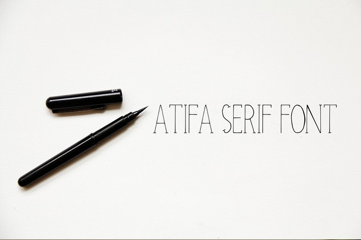 Atifa Serif Font Free Download