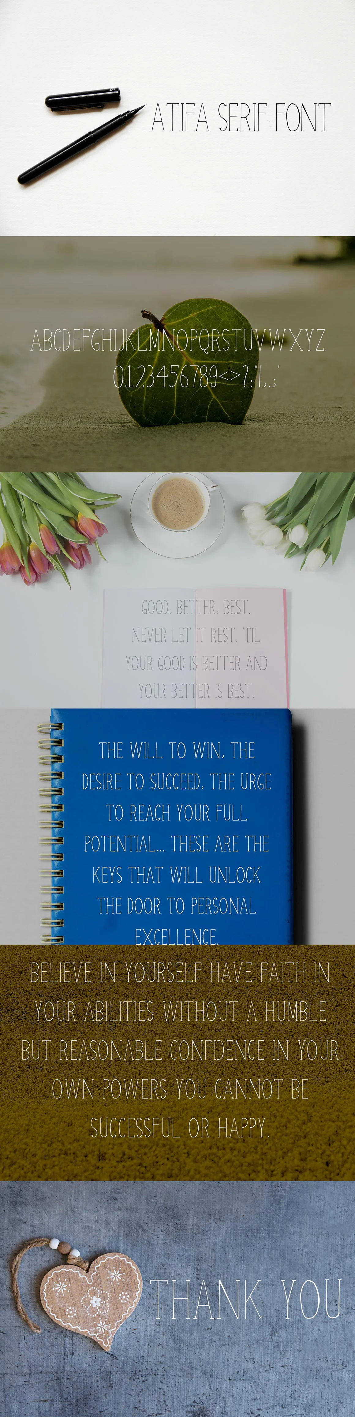 Atifa Serif Font