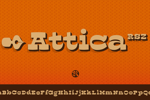 Attica RSZ Font Free Download