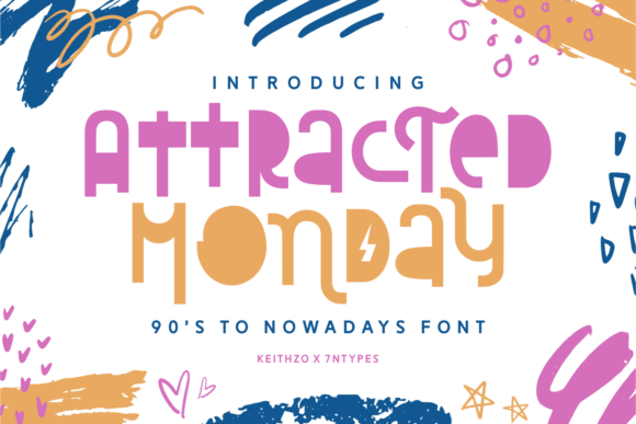 Attracted Monday Font Free Download