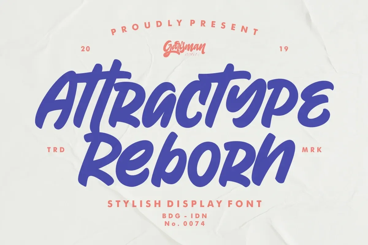 Attractype Reborn - Stylish Font Free Download Free Download