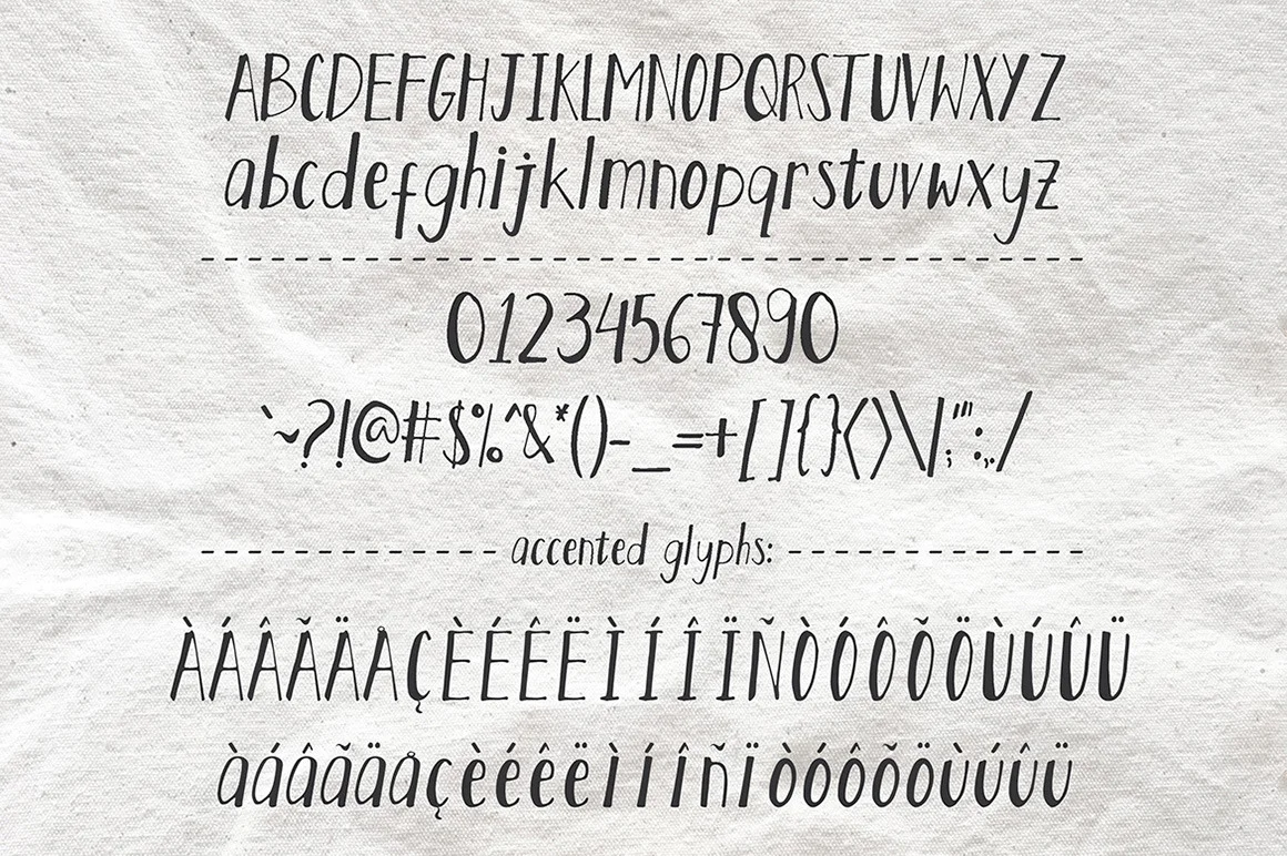 August Script Font