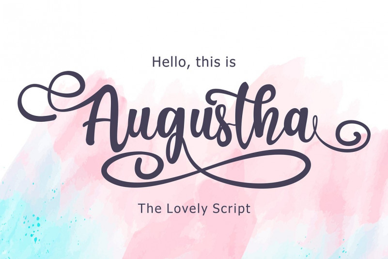 Augustha Font Free Download