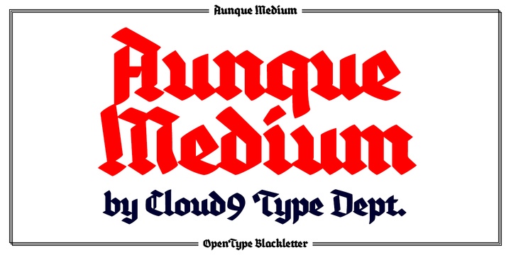 Aunque Font Free Download