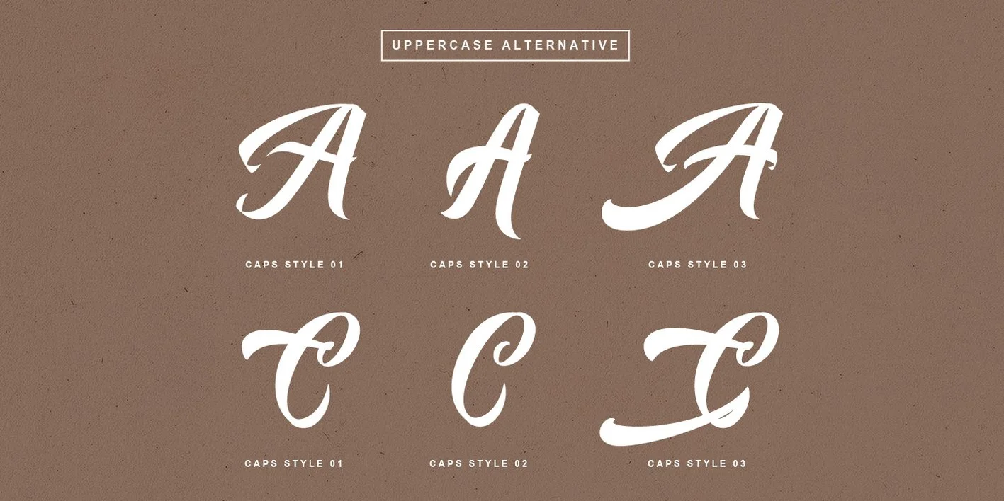 Auntekhno Script Font