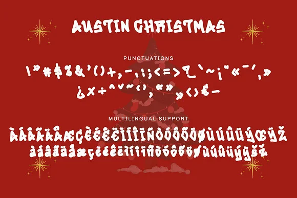 Austin Christmas Font