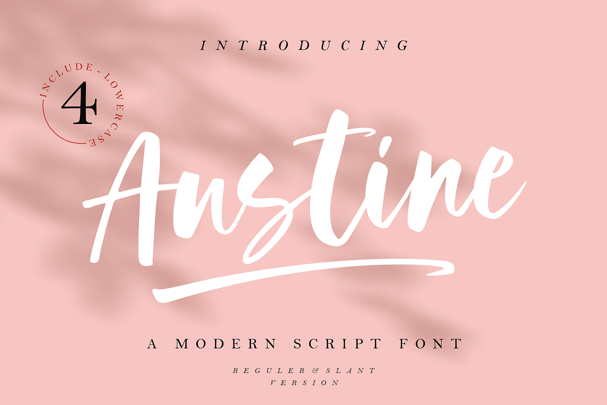 Austine - A Modern Script Font Free Download Free Download