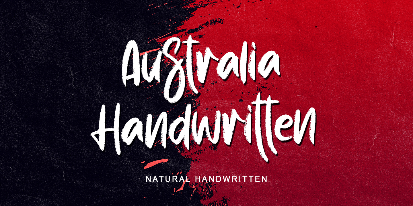 Australia Handwritten Free Download Free Download