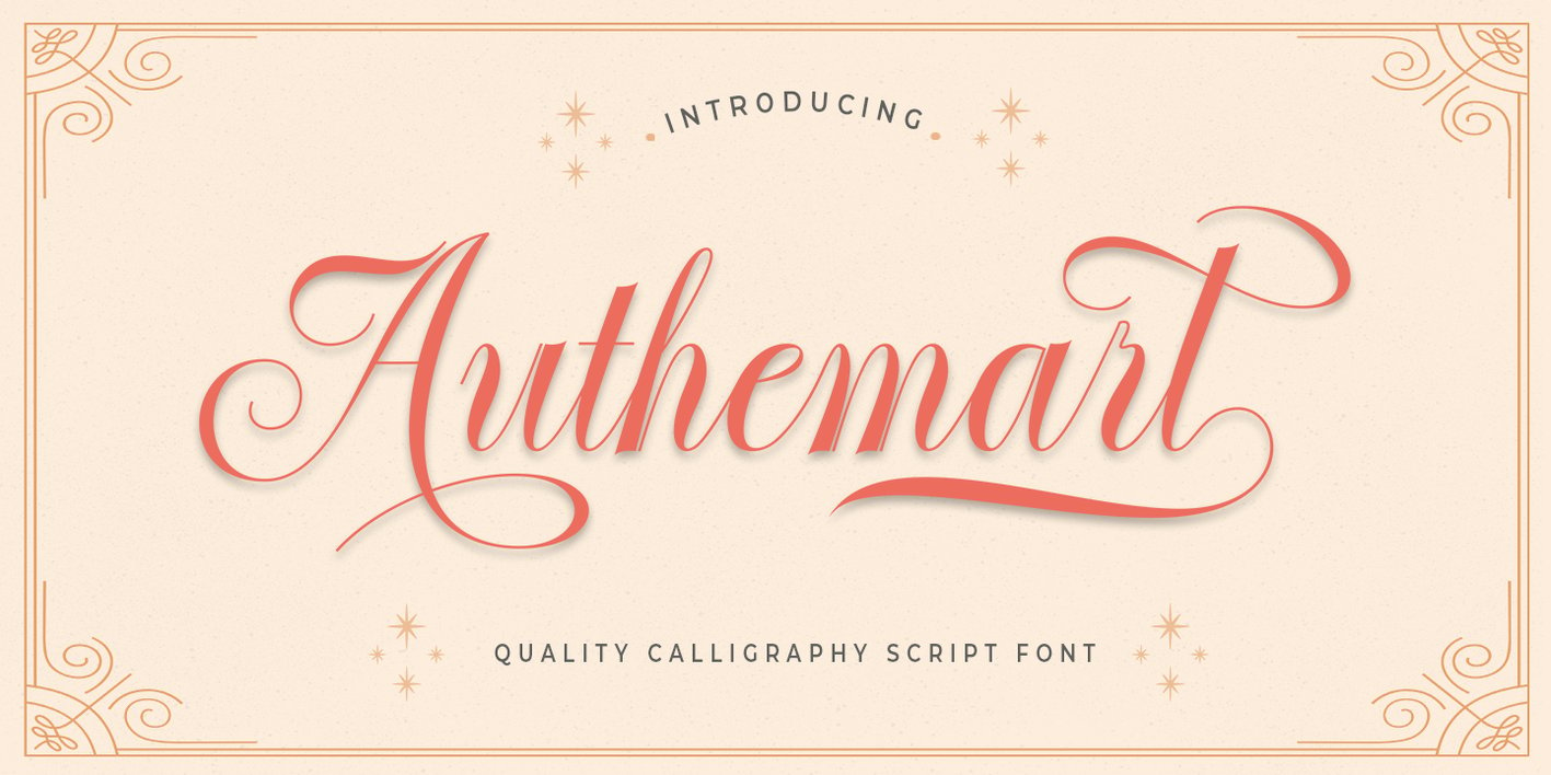 Authemart Font Free Download