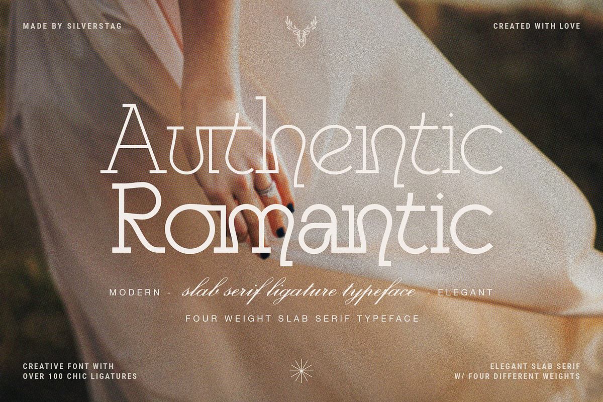 Authentic Romantic - Slab Serif Font Free Download Free Download