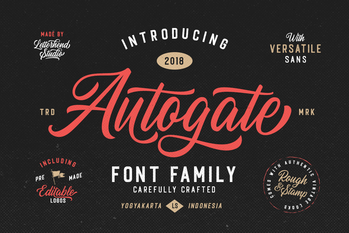 Autogate Font Free Download