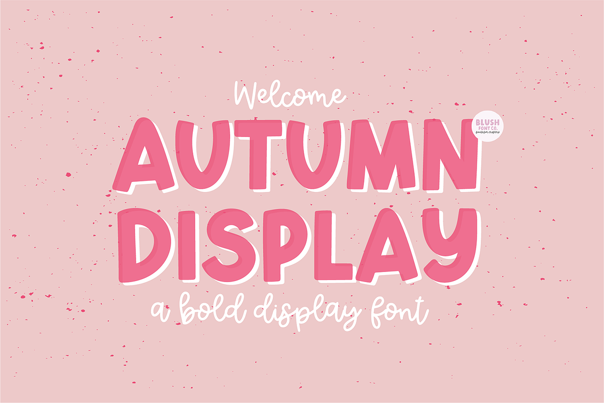 AUTUMN DISPLAY Bold Font Free Download Free Download