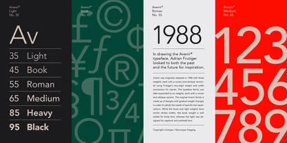 Avenir Font