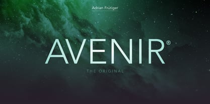 Avenir Font Free Download