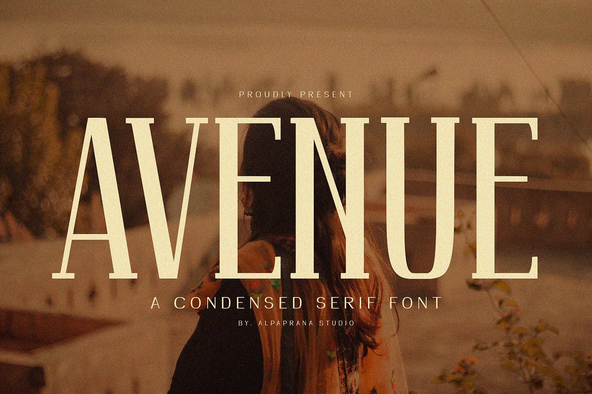 Avenue - Serif Font Free Download Free Download