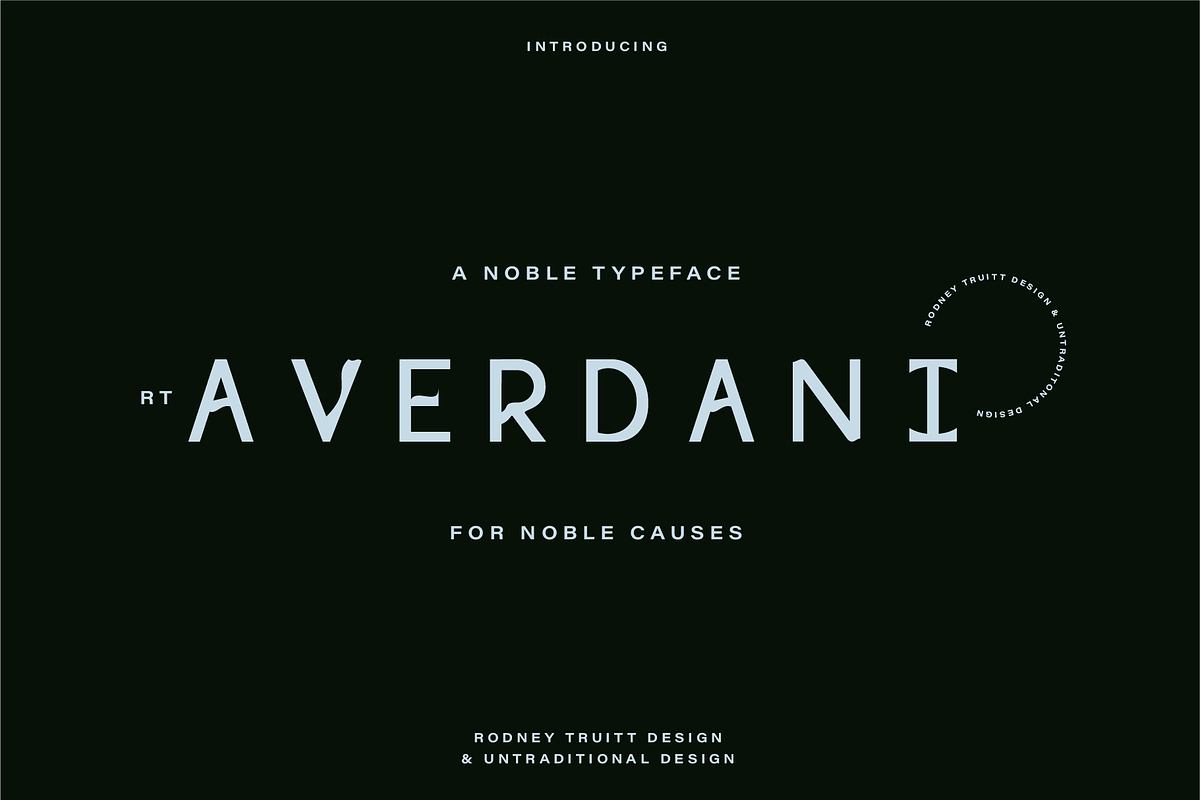 Averdani | A Noble Typeface Free Download Free Download