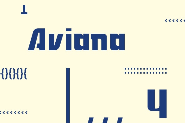 Aviana Font Free Download