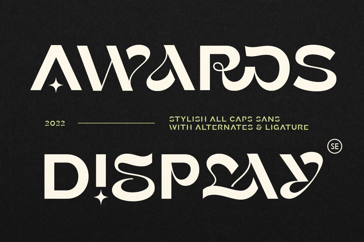 Awards - Stylish Display Sans Free Download Free Download