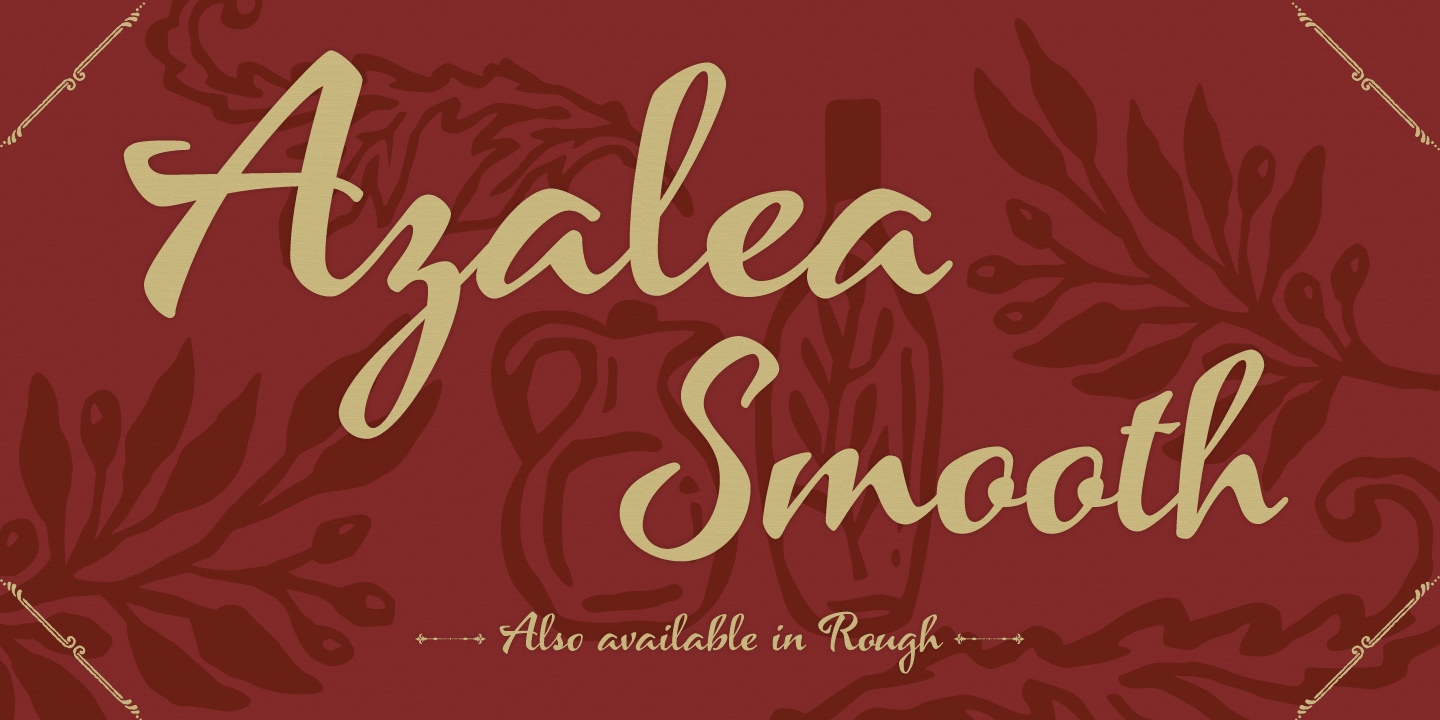 Azalea Smooth Font Free Download