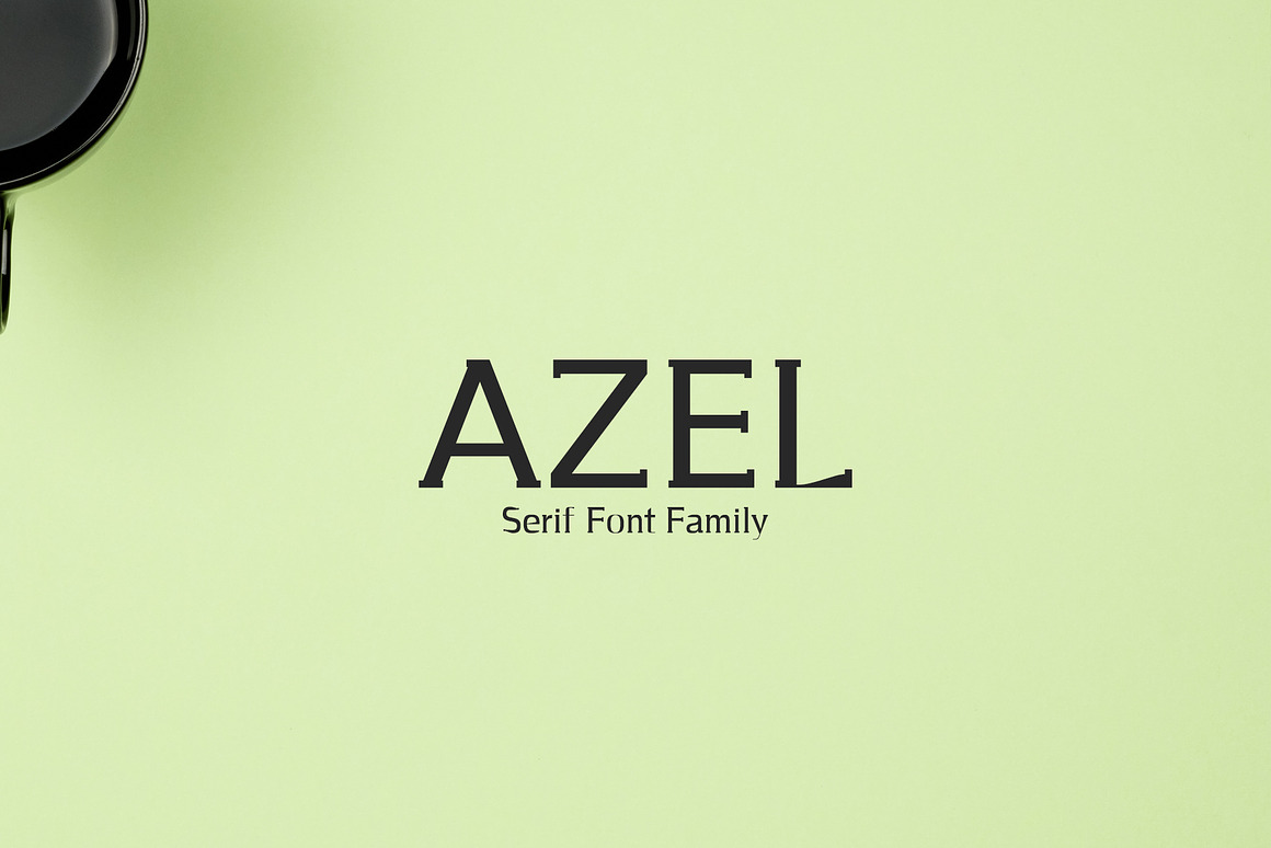 Azel Serif 4 Font Family Pack Free Download