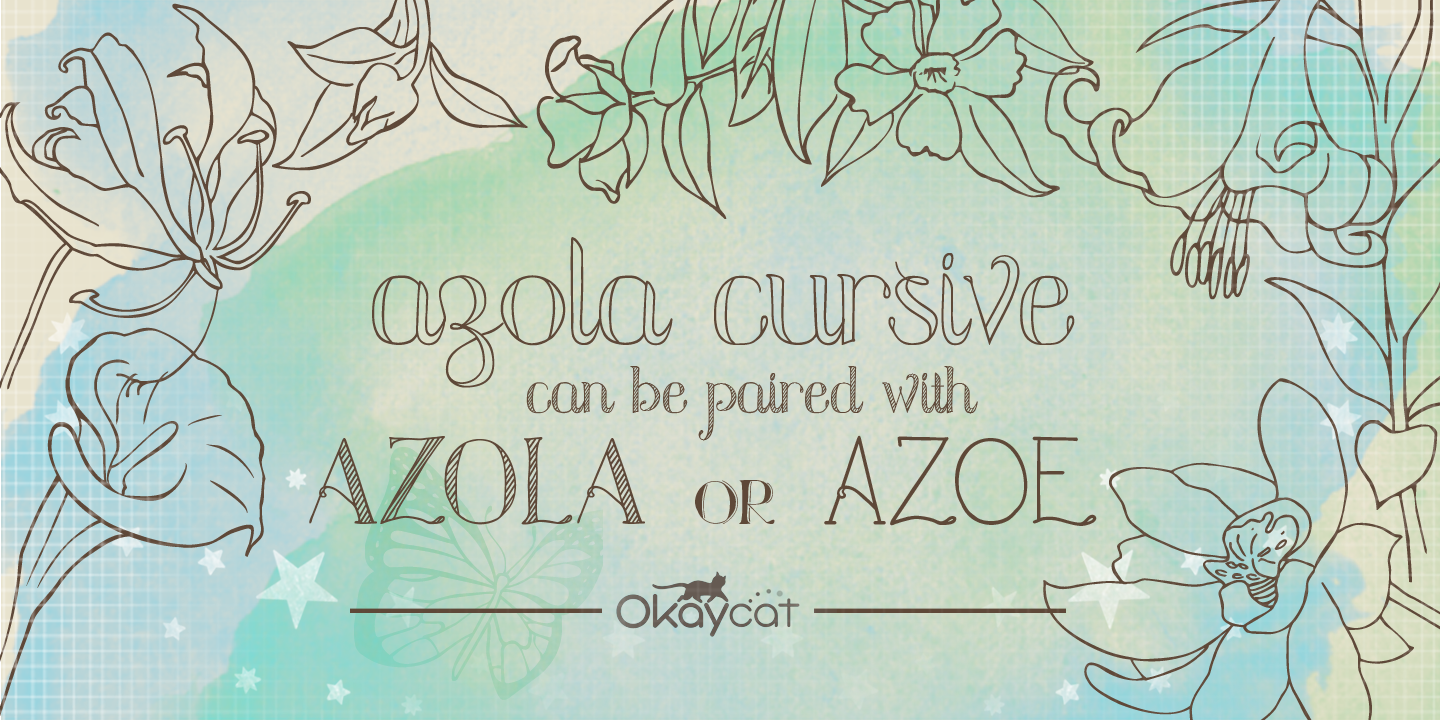 Azola Cursive Free Download Free Download