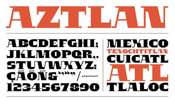 Aztlan Font Free Download