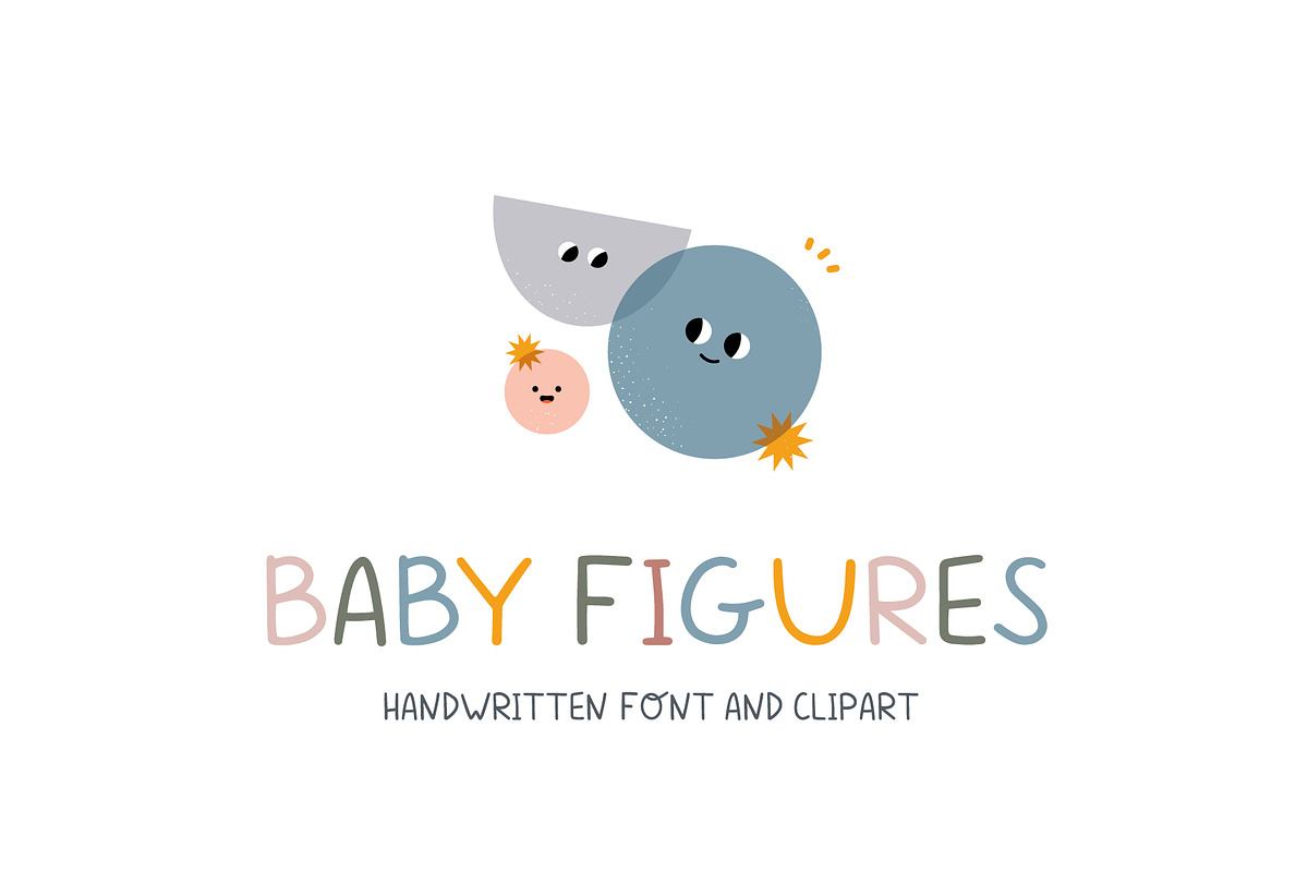 Baby figures | Handwritten font Free Download Free Download