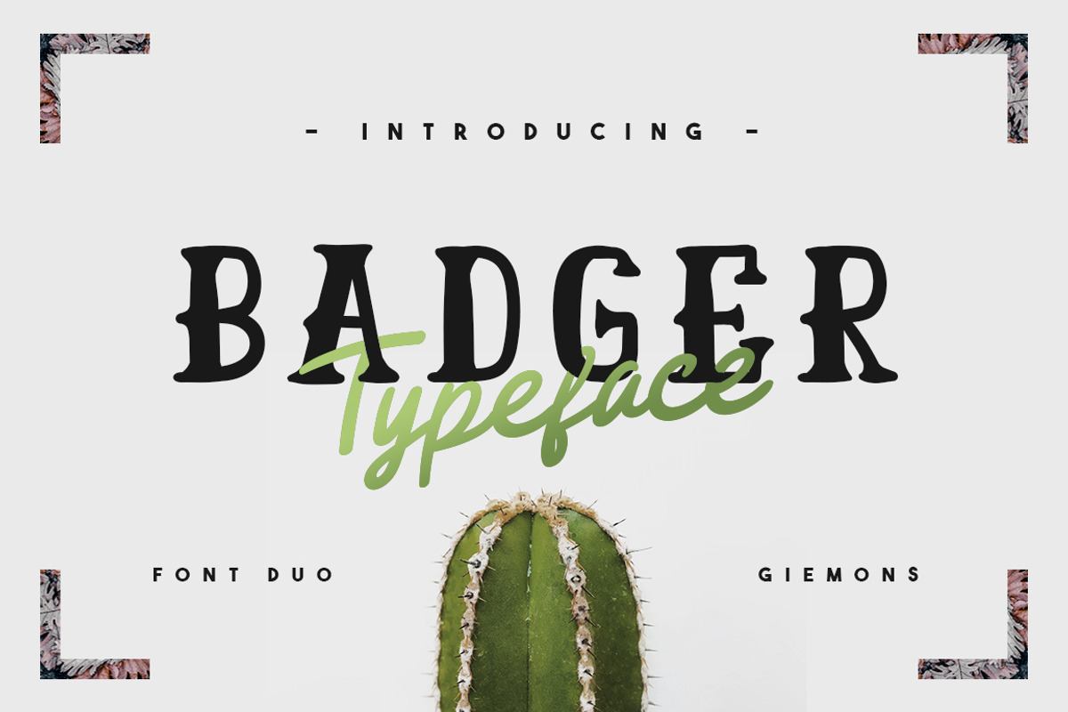 Badger Typeface - 50% OFF Free Download Free Download