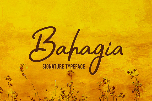 Bahagia Font Free Download