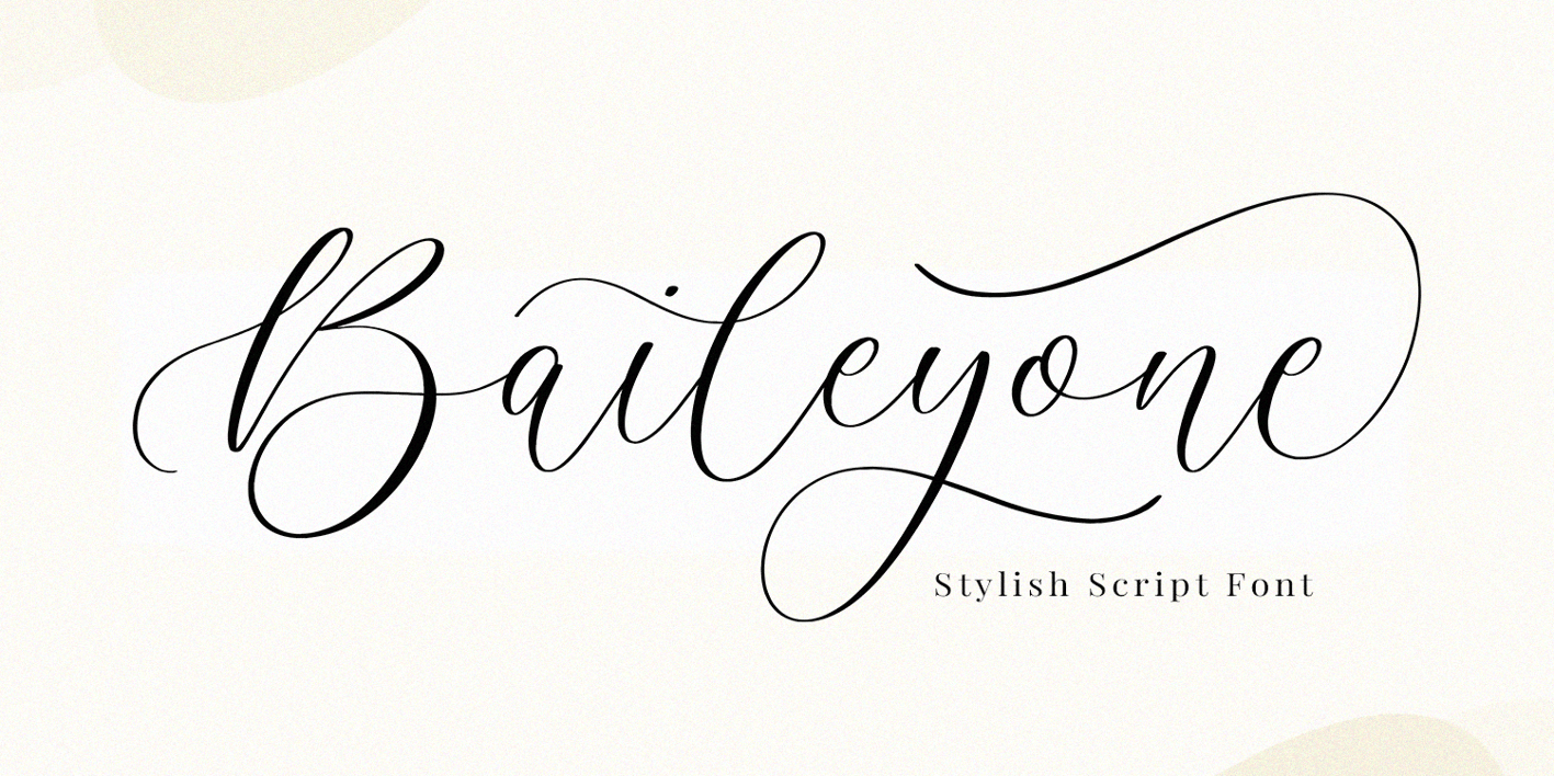 Baileyone Font Free Download