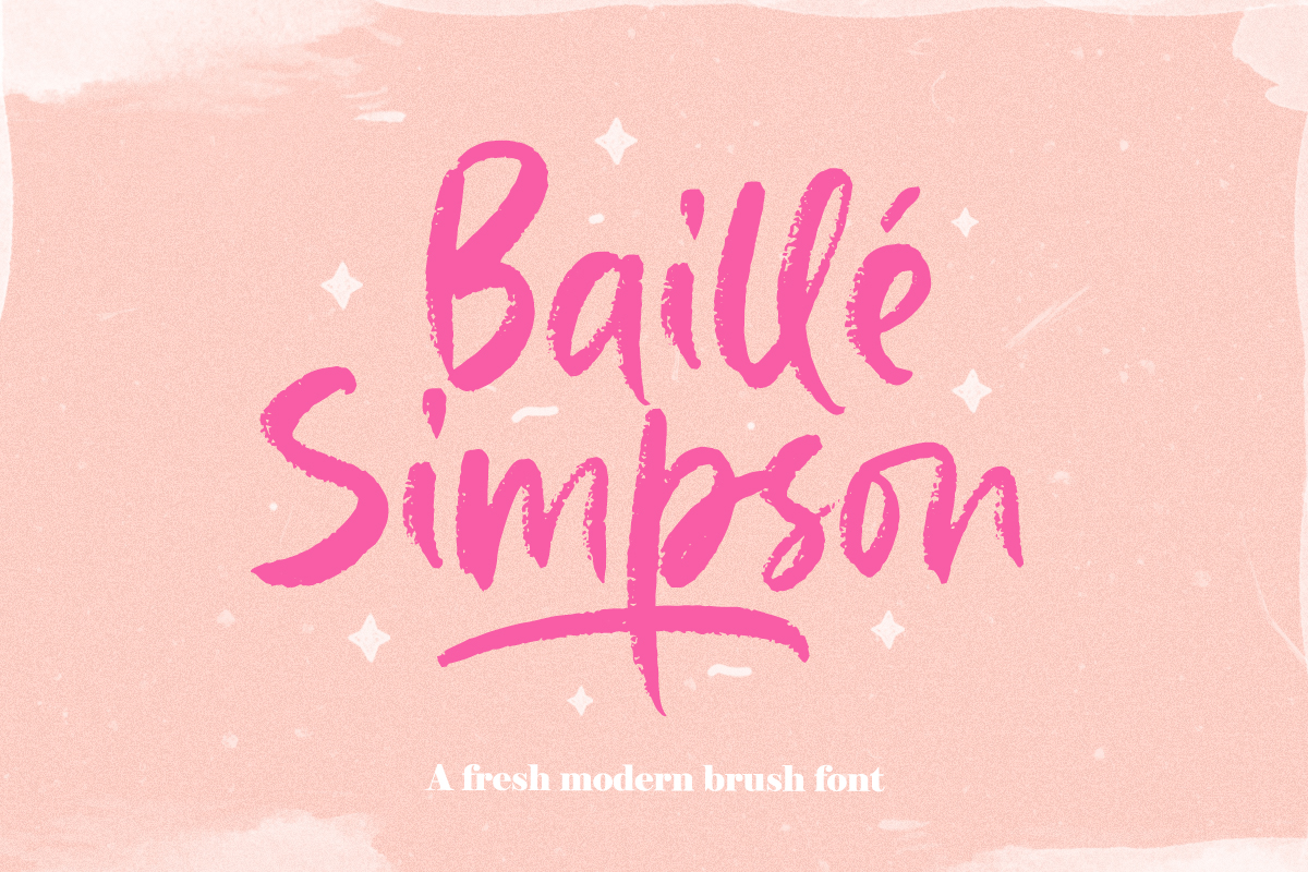 Baille Simpson Font Free Download