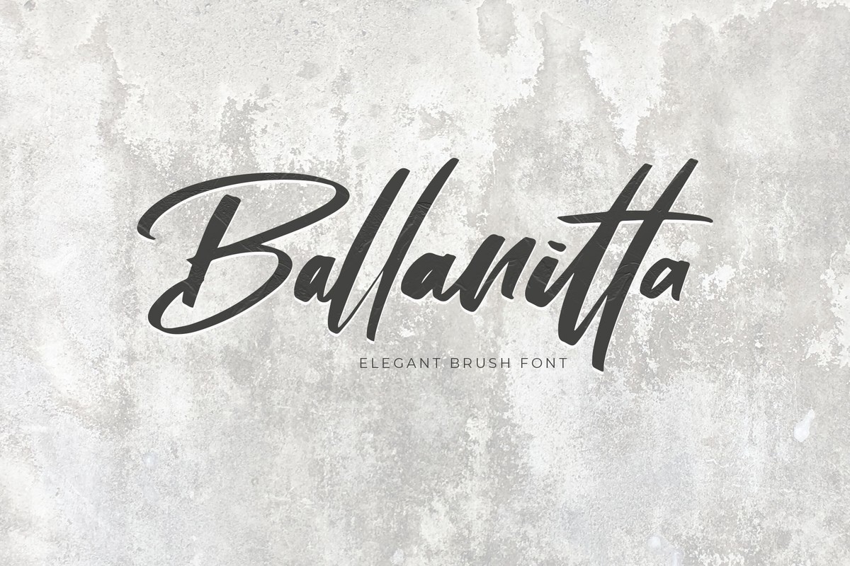 Ballanitta Font Free Download