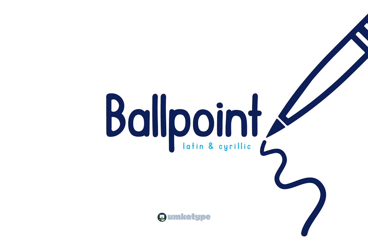 Ballpoint Display Font Free Download Free Download