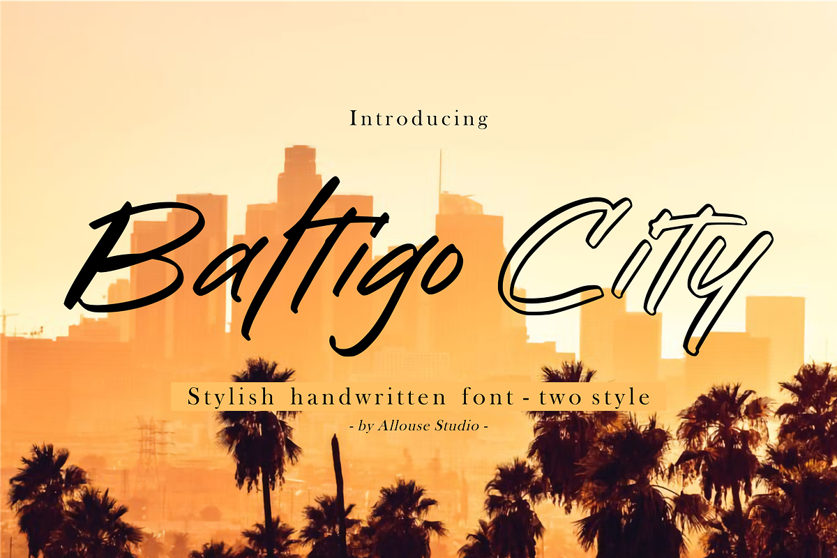 Baltigo City A Stylish Urban Font Free Download Free Download