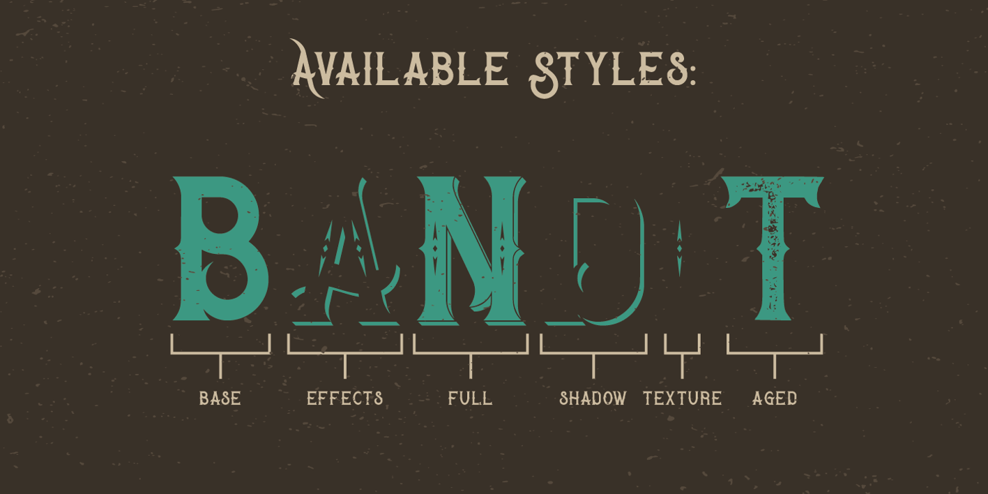 Bandidas Font Free Download