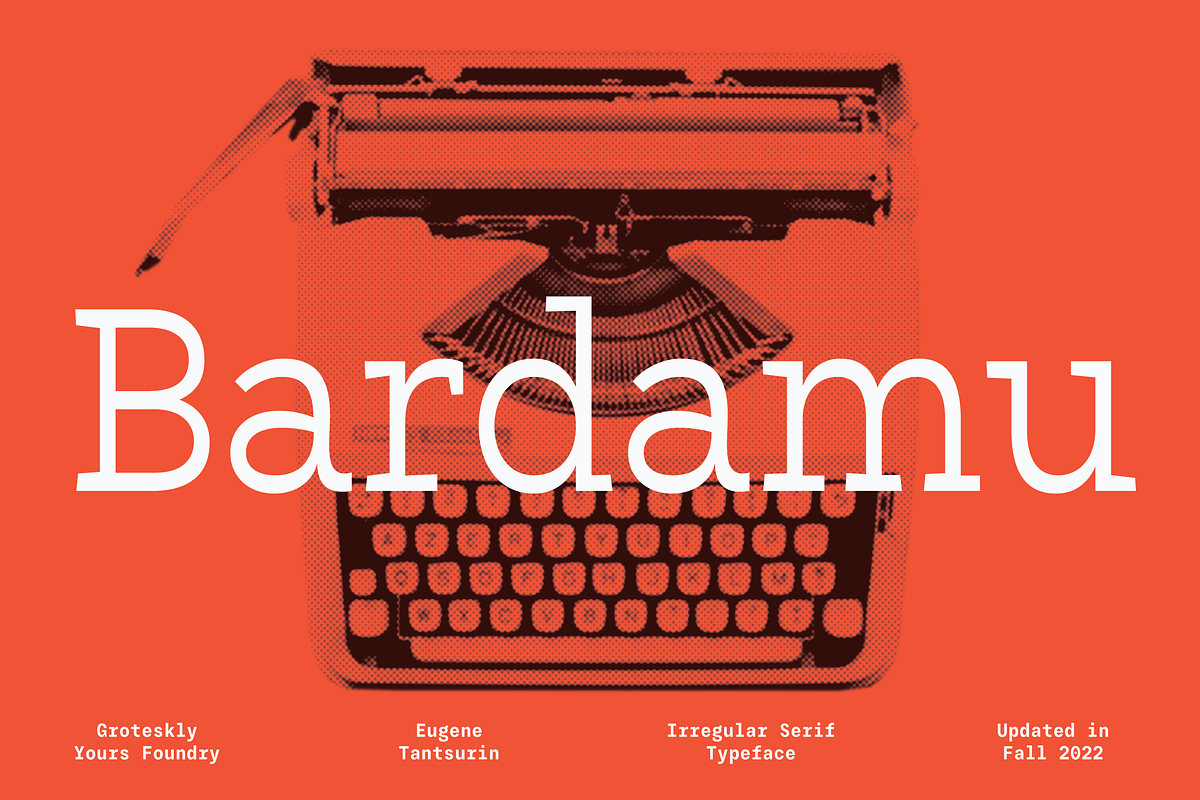 Bardamu – Happy & Weird Slab Serif Free Download Free Download