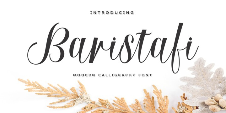 Baristafi Font Free Download