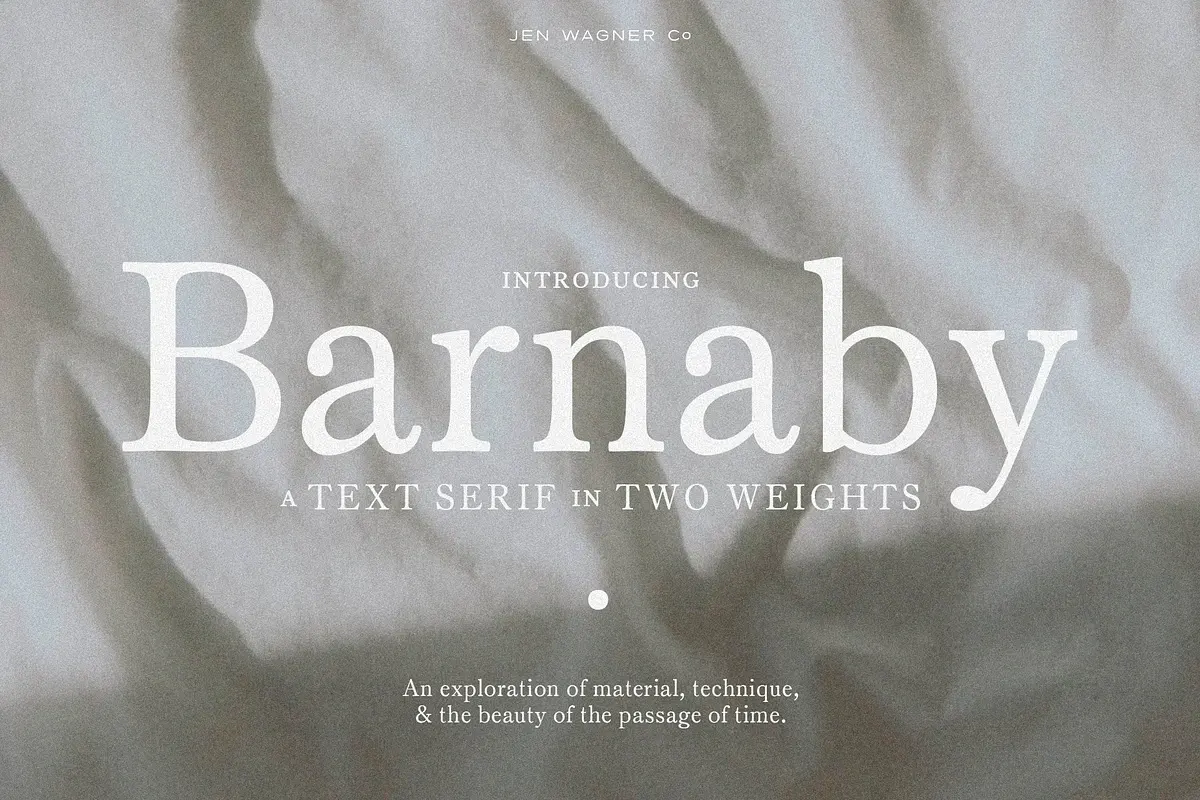 Barnaby | A Minimalist Text Serif Free Download Free Download