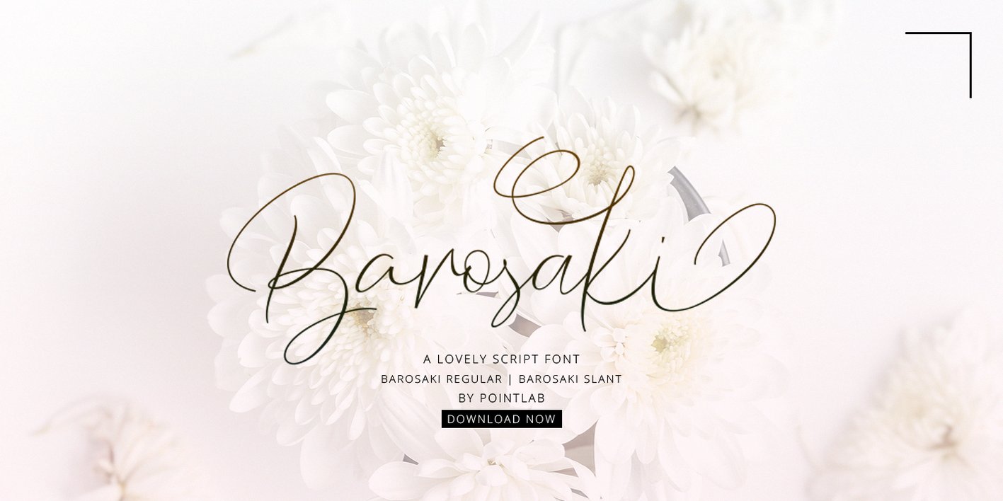 Barosaki Script Font Free Download