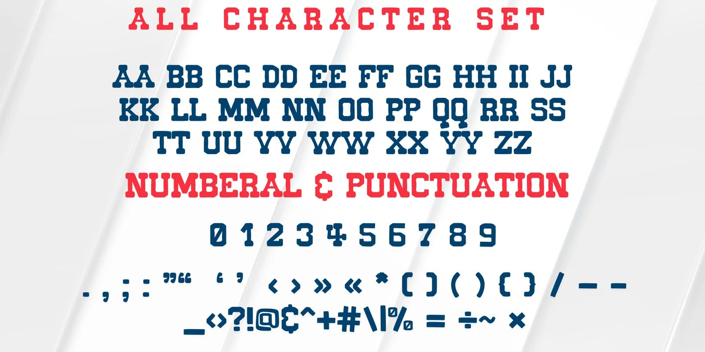 Baseball College Font