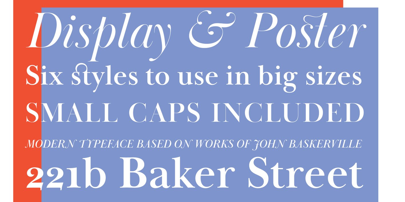 Baskerville Display PT Font Free Download