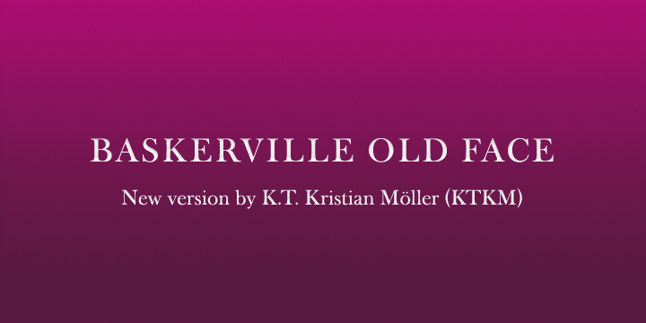 Baskerville Old Face KTKM Free Download Free Download