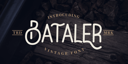 Bataler Font Free Download