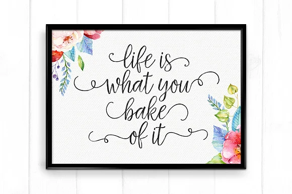 Be Bright + Swashes Font